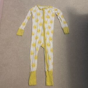 Little Sleepies 18-24M sunshine print pajamas